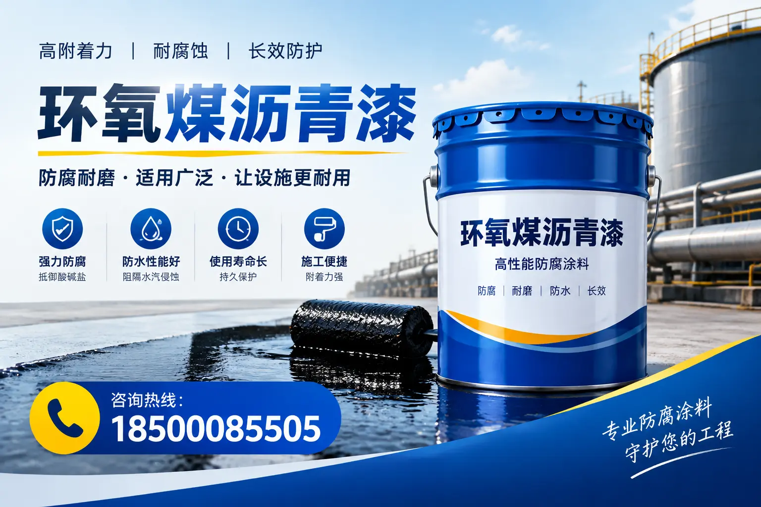 环氧煤沥青漆与其他涂料的对比分析,助力五指山企业决策